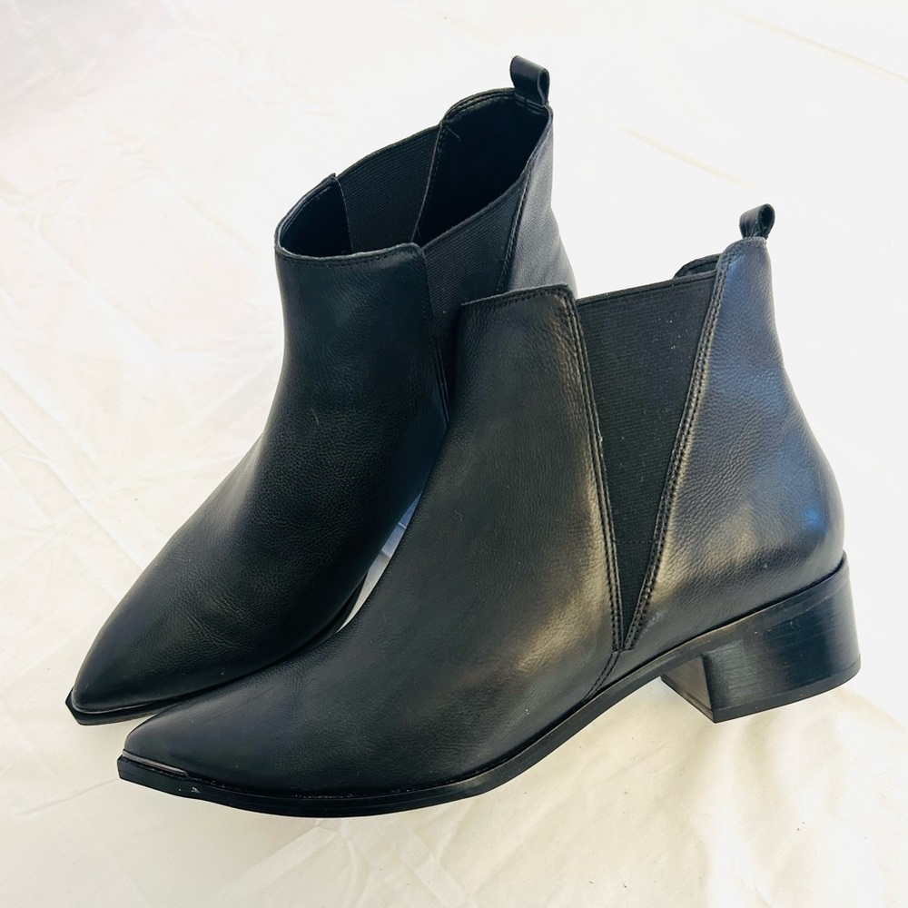 Marc Fisher Yale Pointy Toe Chelsea Boots